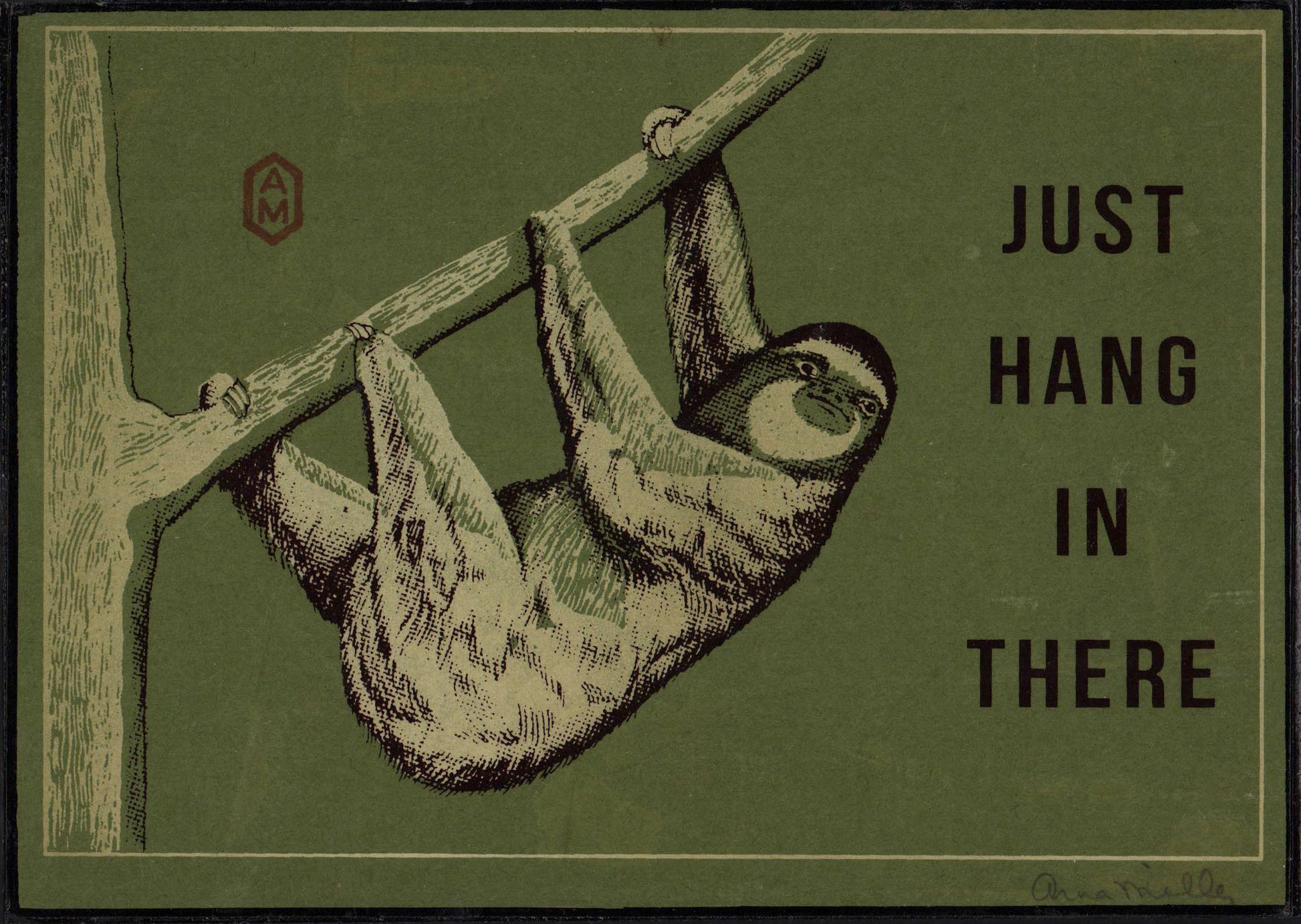 Arna Miller - "Hang in There" - Spoke Art