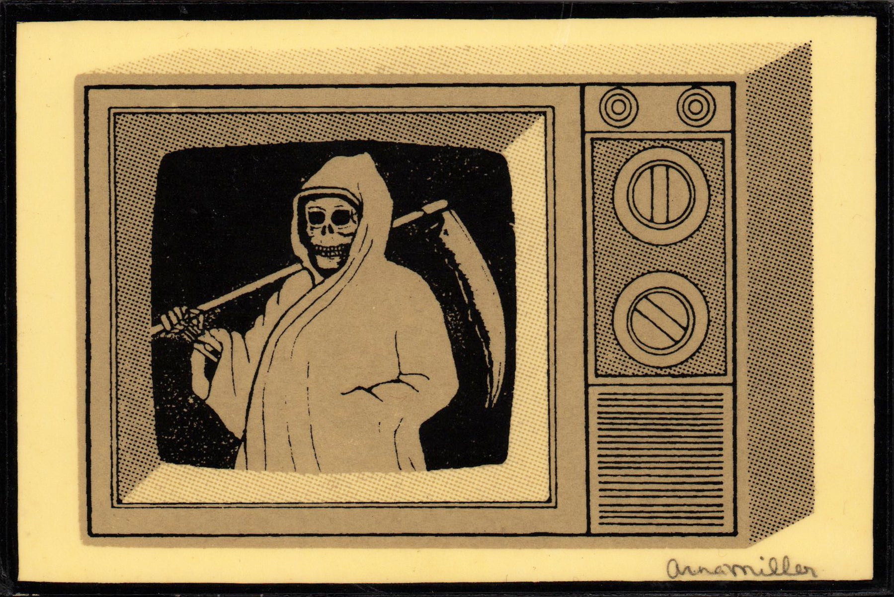 Arna Miller - "In Your TV" - Spoke Art