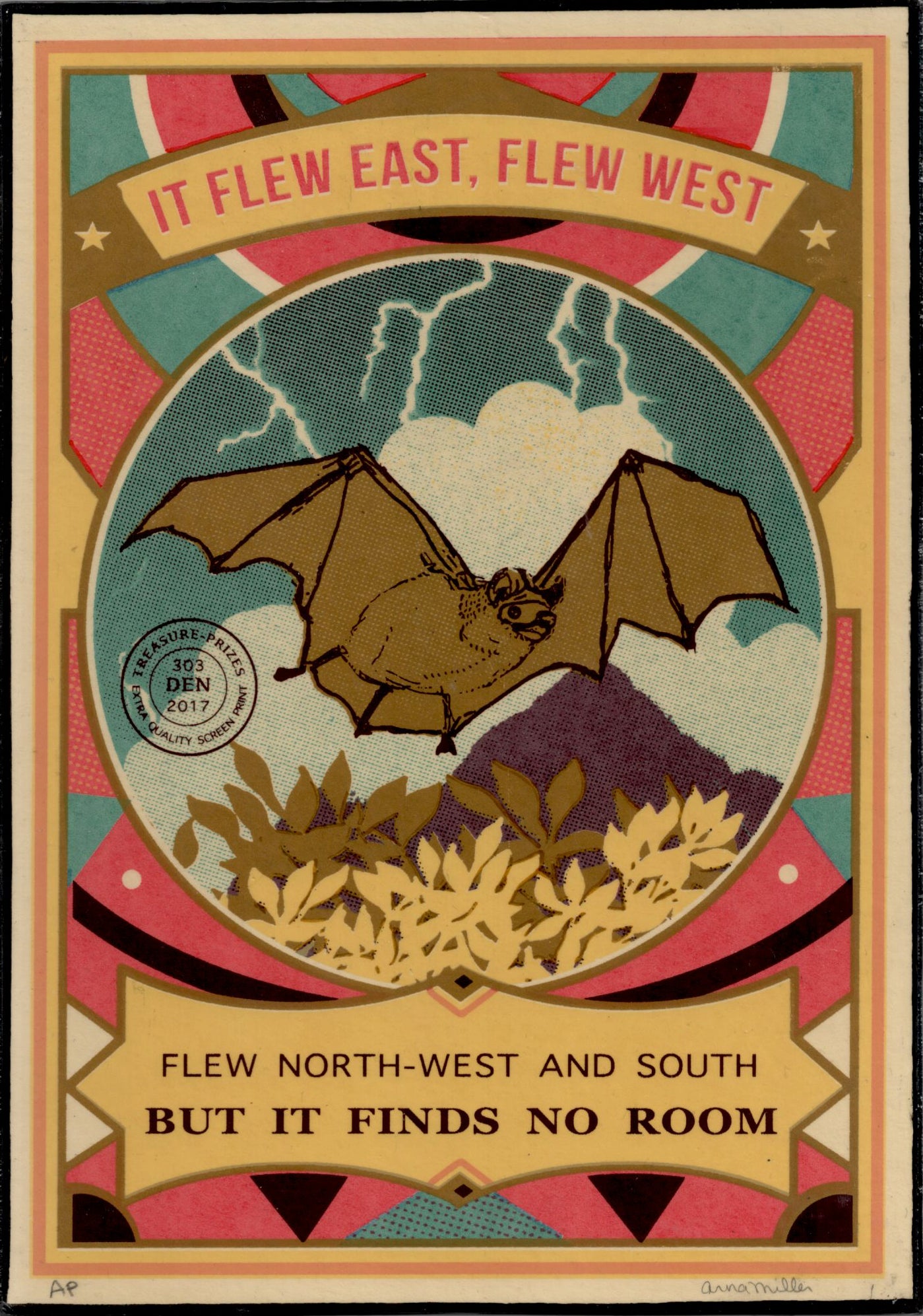 Arna Miller - "It Flew East" - Spoke Art