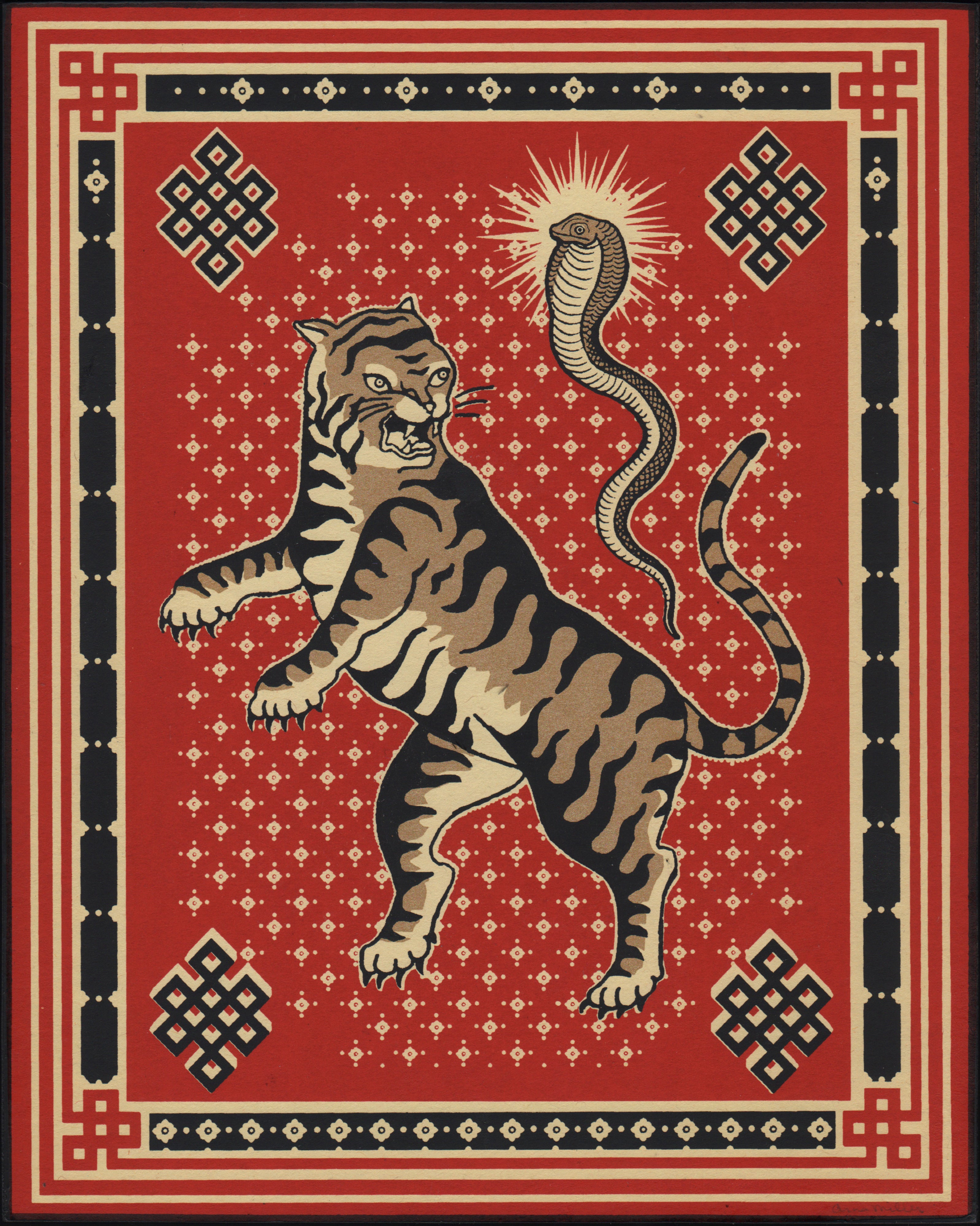 Arna Miller - "Tiger Snake" - Spoke Art