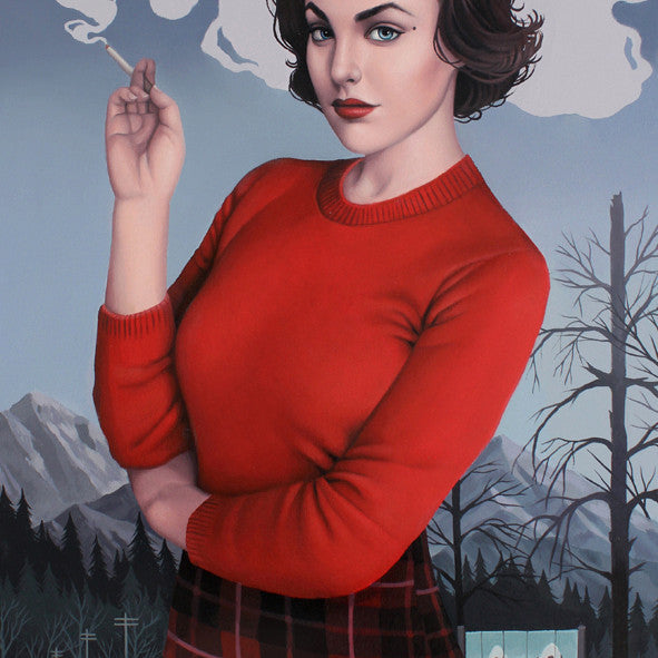 Sarah Joncas - "Audrey" (print) - Spoke Art