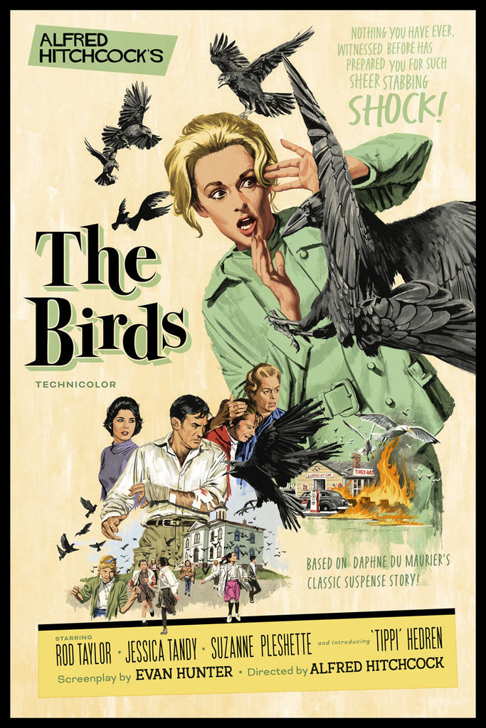 Paul Mann - "The Birds" screen print - Spoke Art