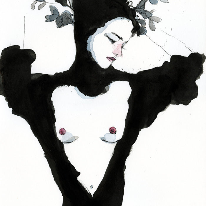 "BLACK 01" - Spoke Art