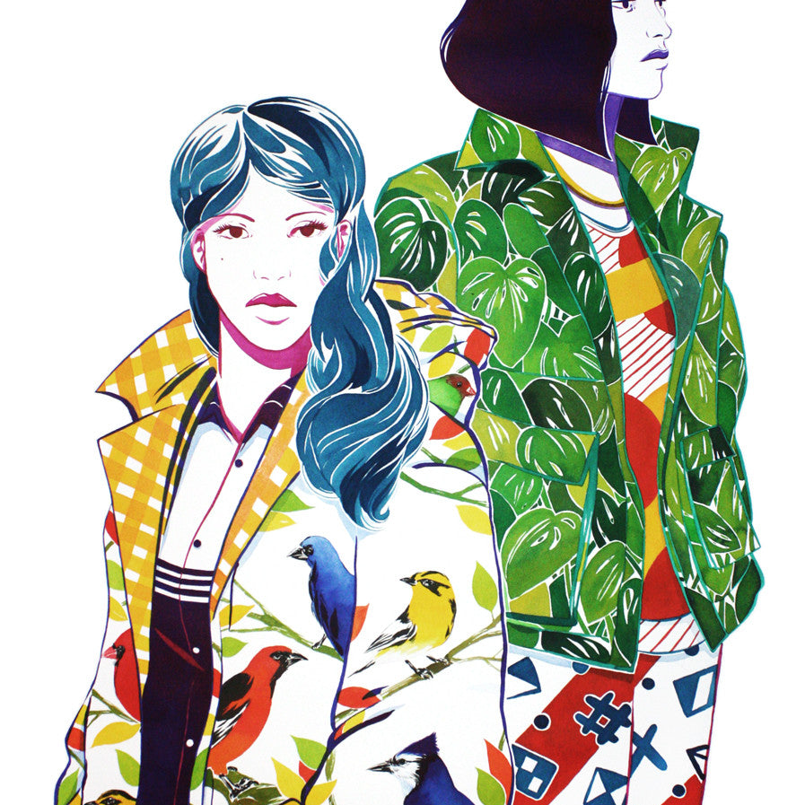"Mary & Jane" - Spoke Art