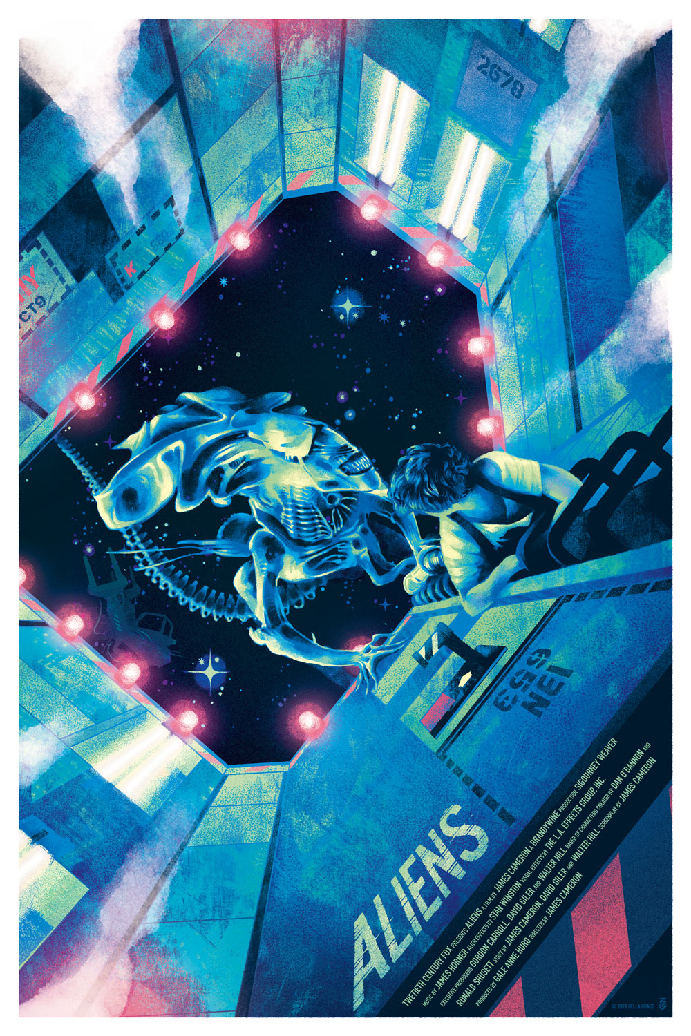 Bella Grace - "Aliens" Print - Spoke Art