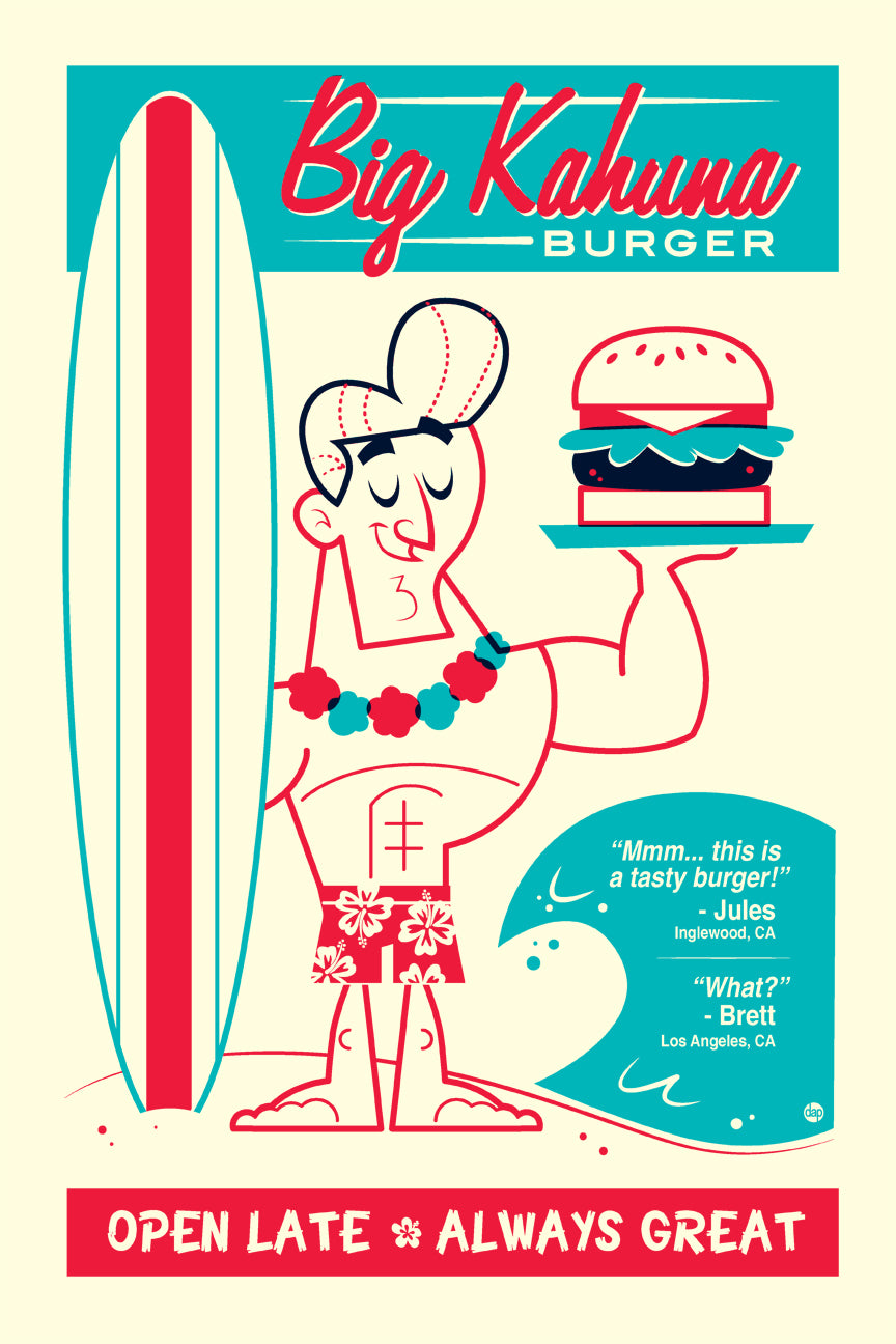 Dave Perillo - "Big Kahuna Burger" - Spoke Art
