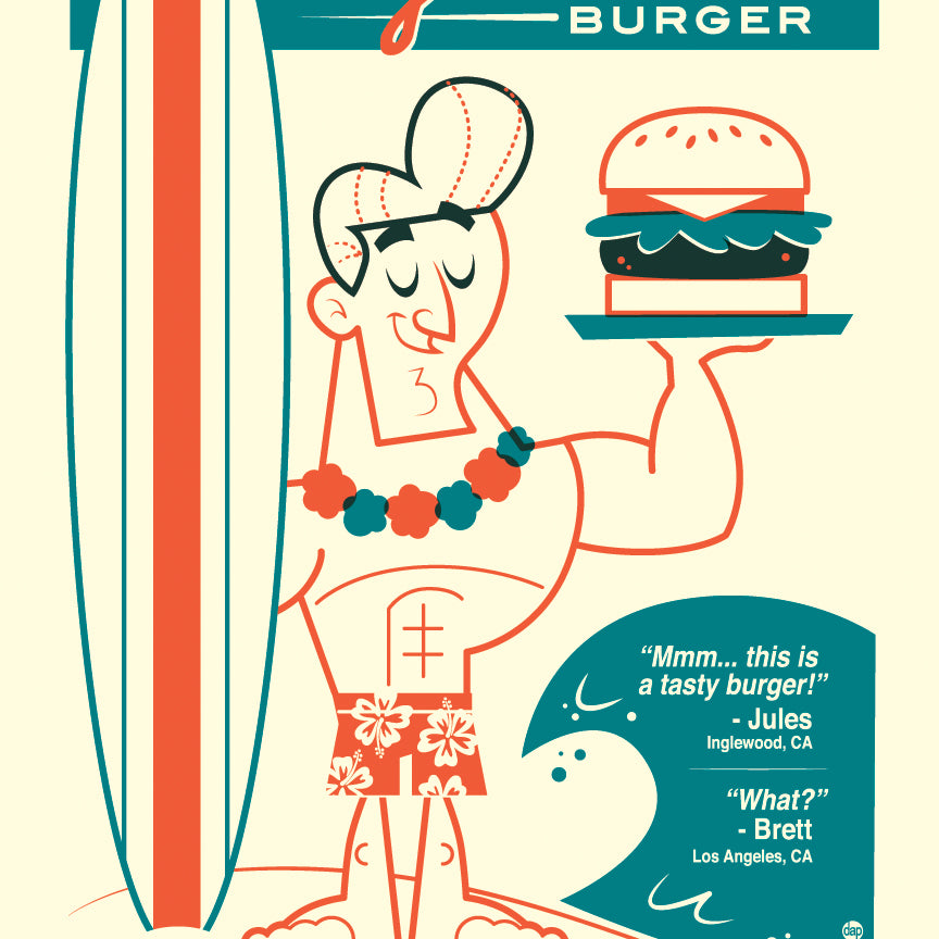 Dave Perillo - "Big Kahuna Burger" - Spoke Art
