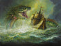 Bob Eggleton - "Serpent of the Golden Sea" - Spoke Art