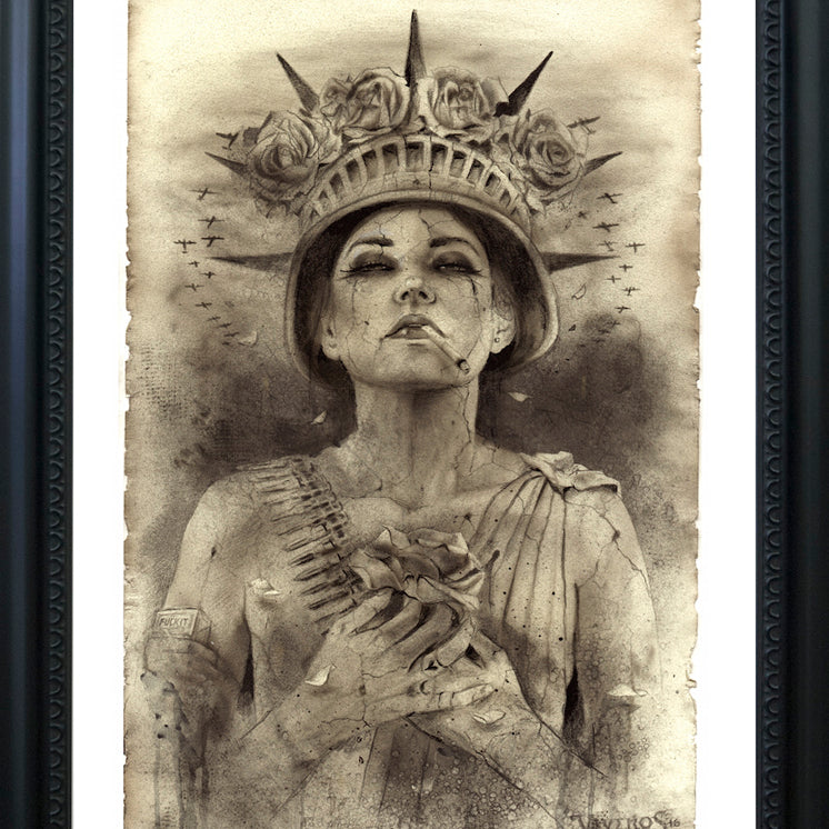 Brian M. Viveros - "Statue of Libertease" - Spoke Art