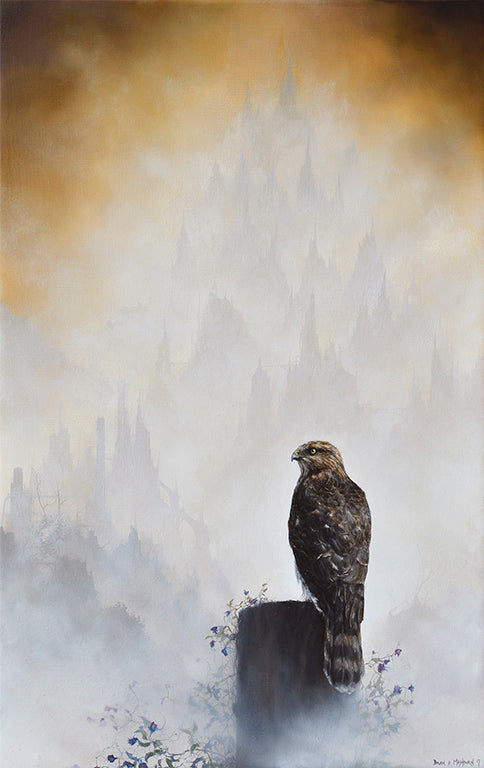 Brian Mashburn - "Cooper's Hawk" - Spoke Art