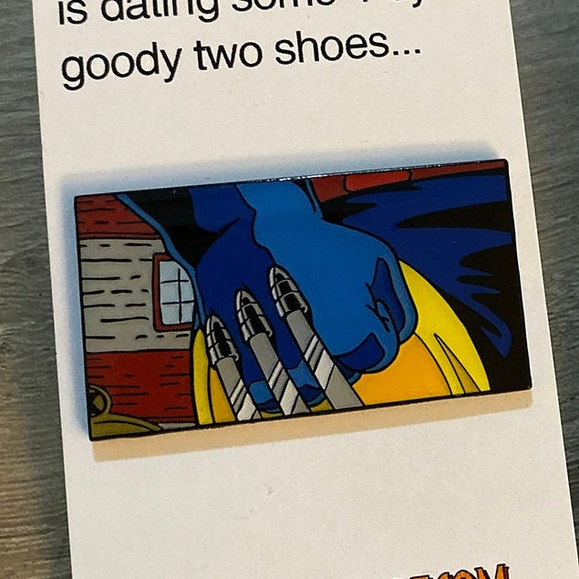 Clay Graham - "Logan's Fist" Enamel Pin - Spoke Art