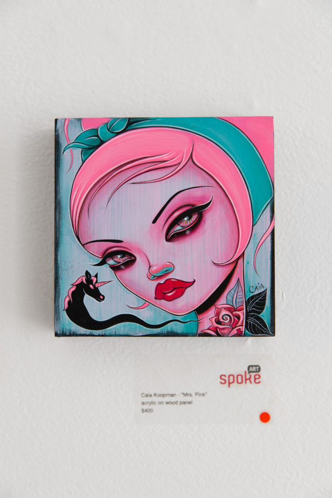 "Mrs. Pink" - Spoke Art