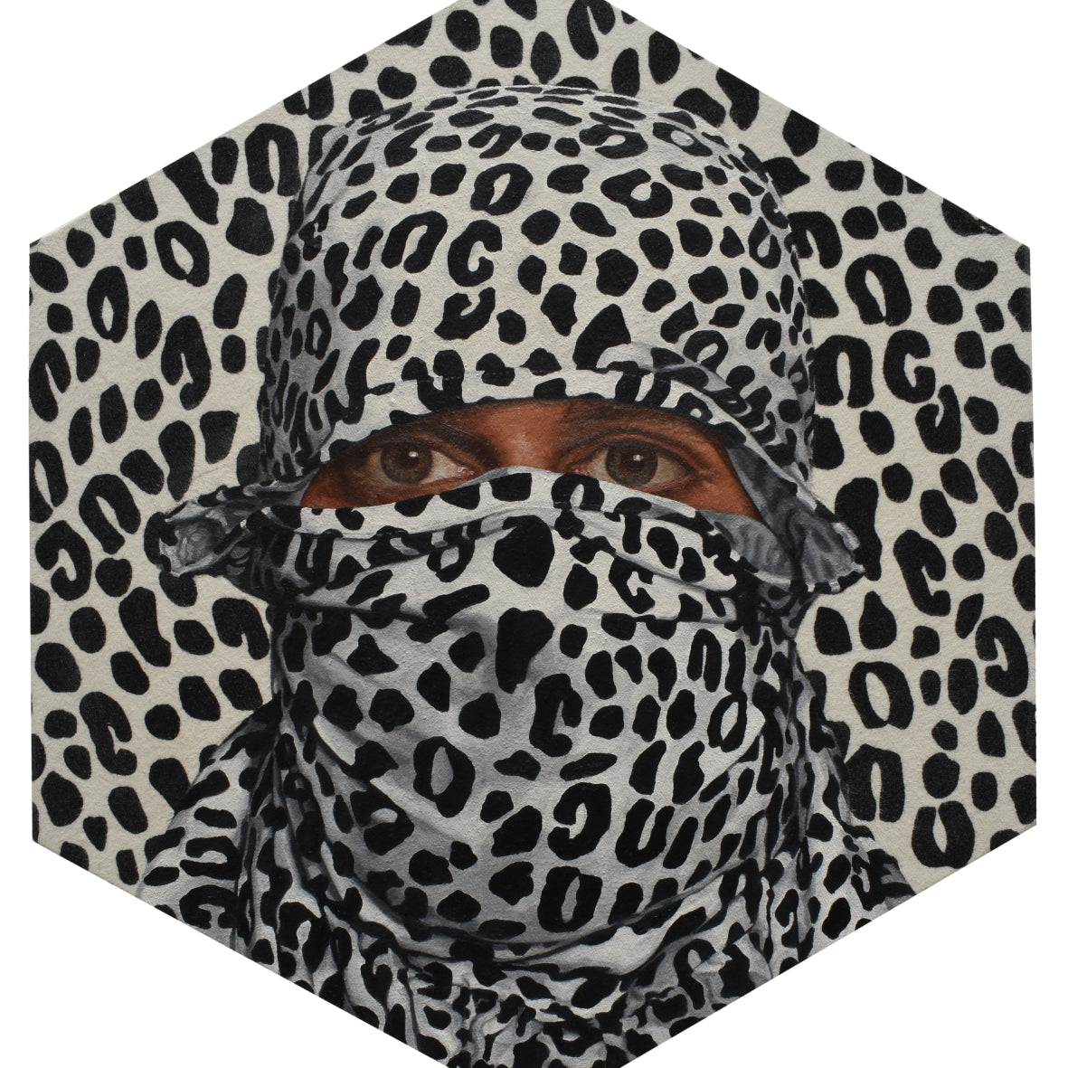 Peter Adamyan - "Camouflage Snow Leopard" - Spoke Art