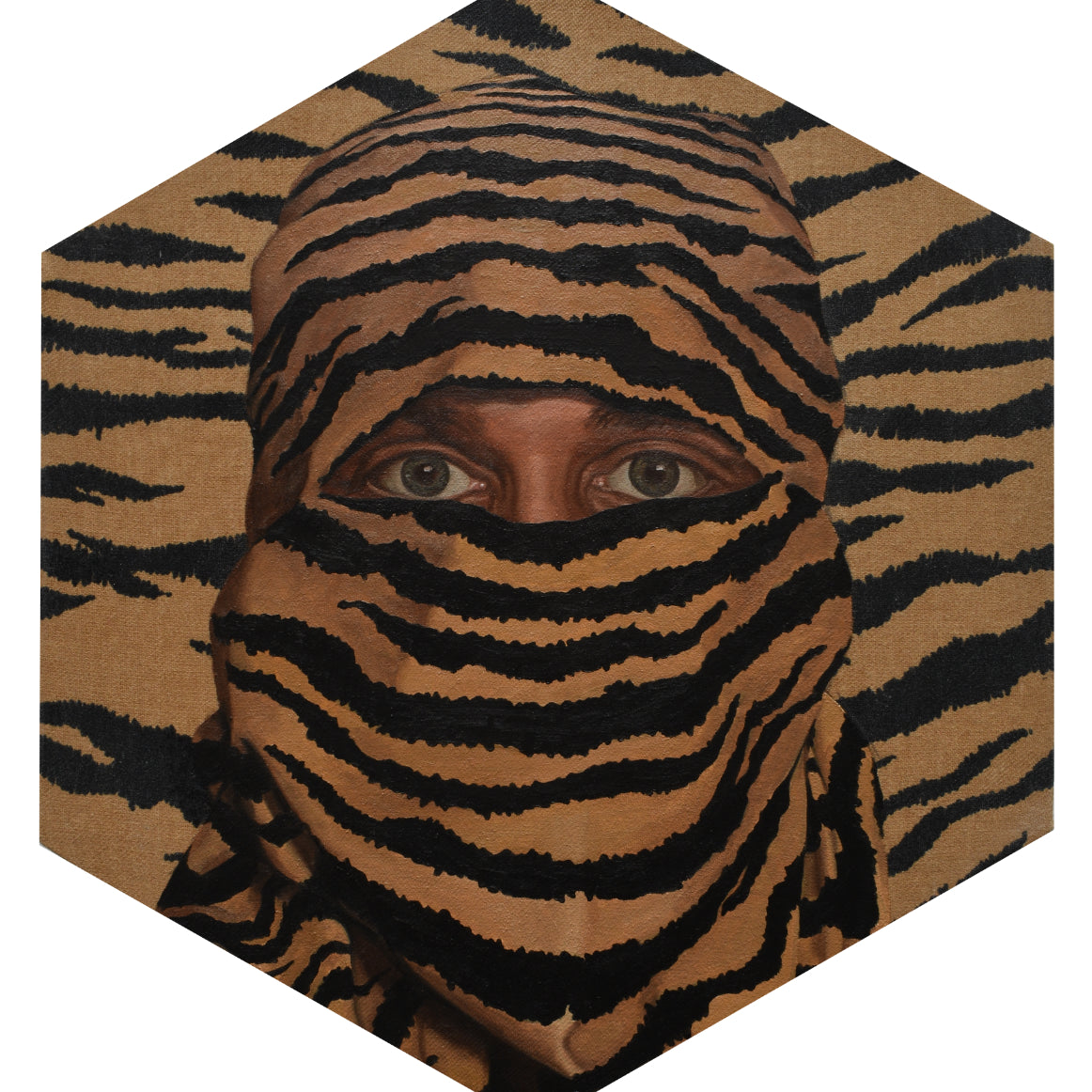 Peter Adamyan - "Camouflage Tiger" - Spoke Art