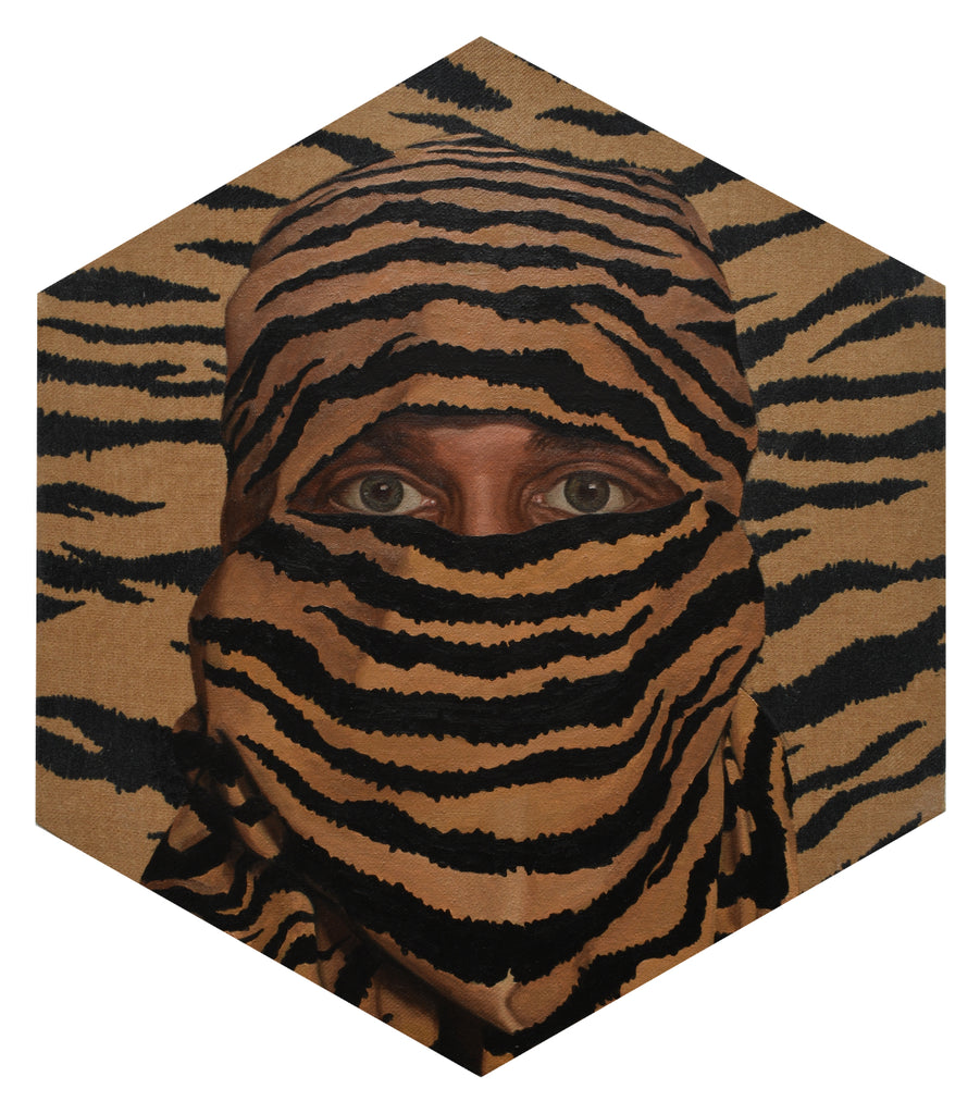 Peter Adamyan - "Camouflage Tiger" - Spoke Art