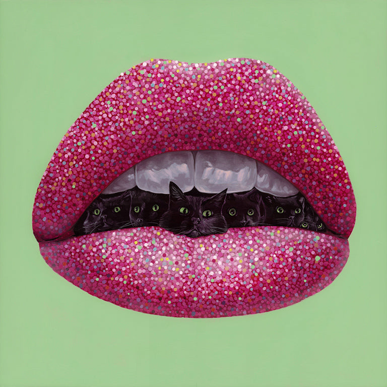 Casey Weldon - "Glitter Litter" - Spoke Art