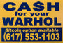 Cash For Your Warhol - "CFYW Bitcoin (yellow)" - Spoke Art