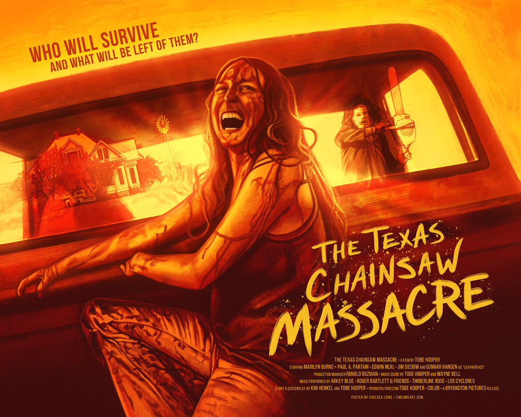 Chelsea Lowe - "The Texas Chainsaw Massacre" Print - Spoke Art