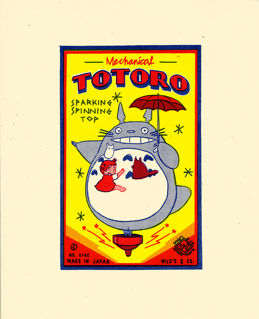 Wild's & Co - "Vintage Toy Label" - Spoke Art