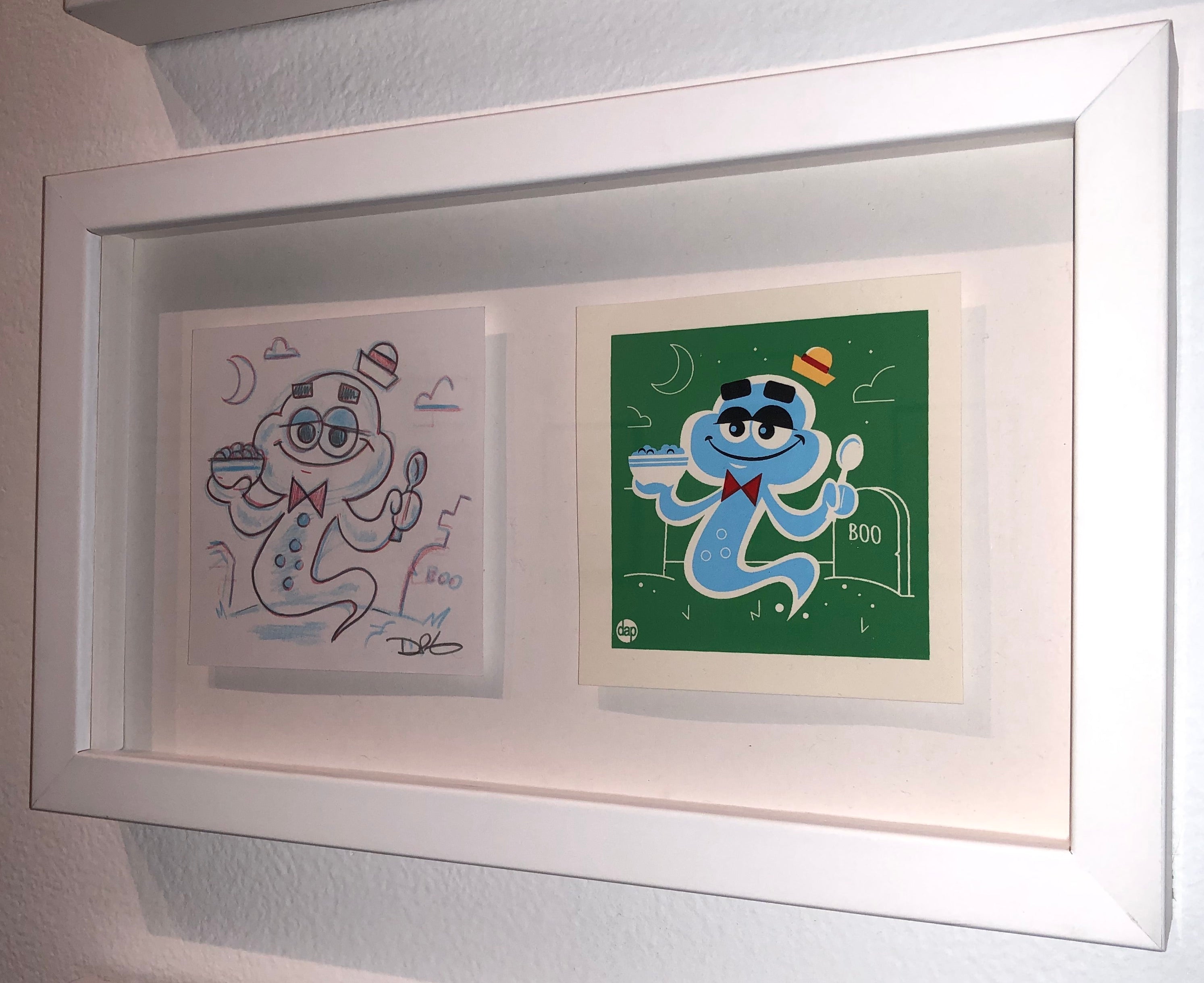 Dave Perillo - "Boo Berry Original Sketch & Print" - Spoke Art