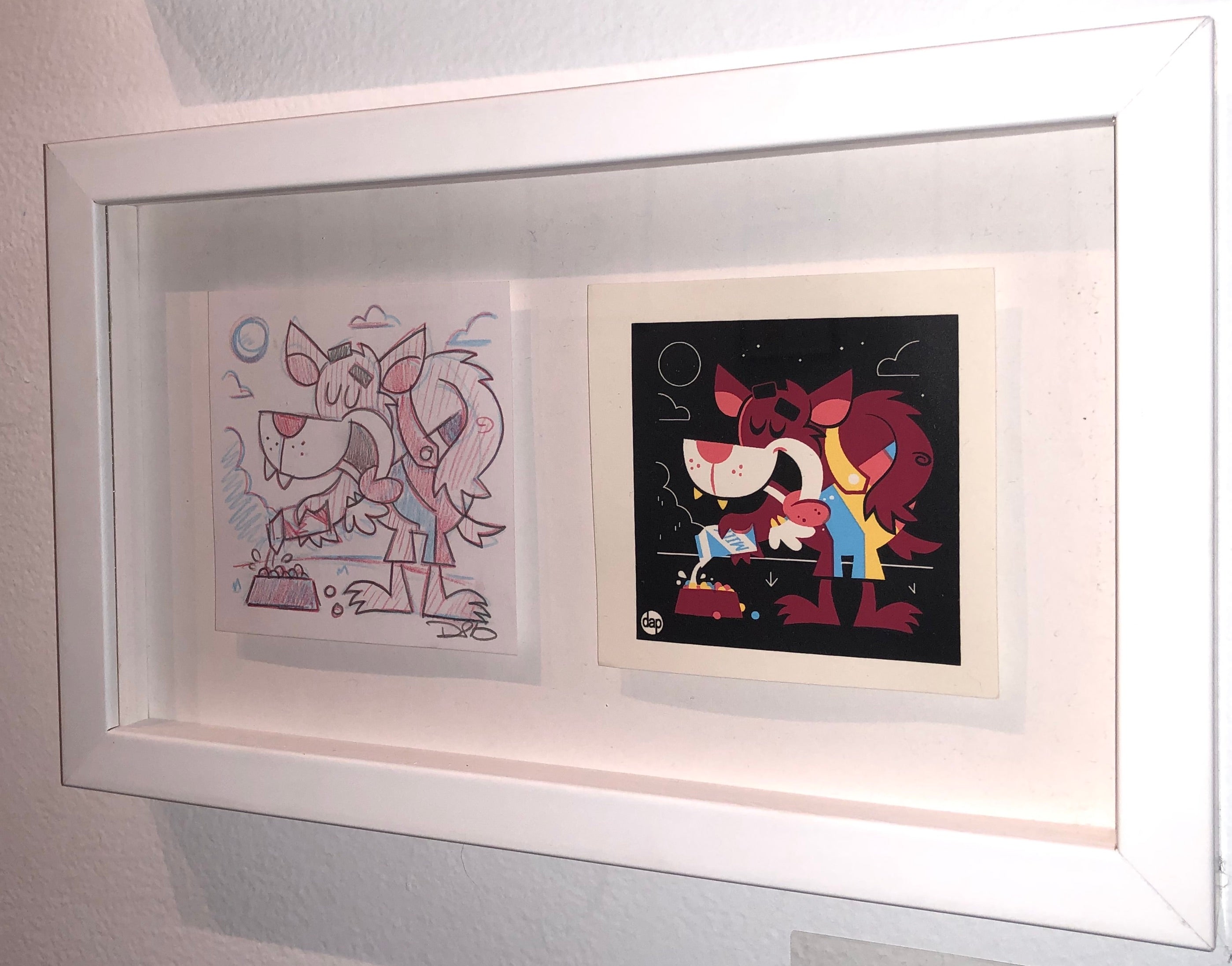 Dave Perillo - "Fruit Brute Original Sketch & Print" - Spoke Art