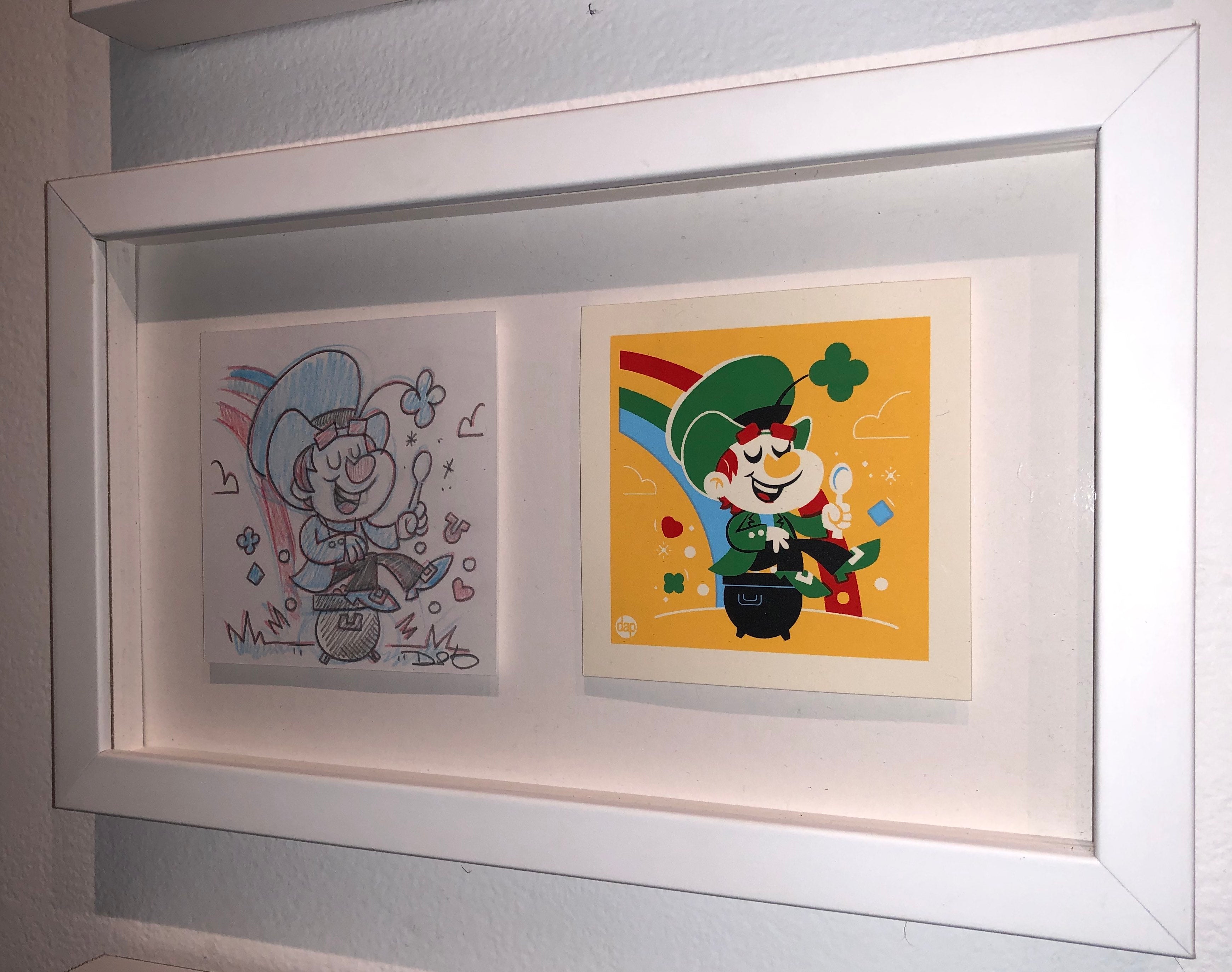 Dave Perillo - "Lucky Original Sketch & Print" - Spoke Art