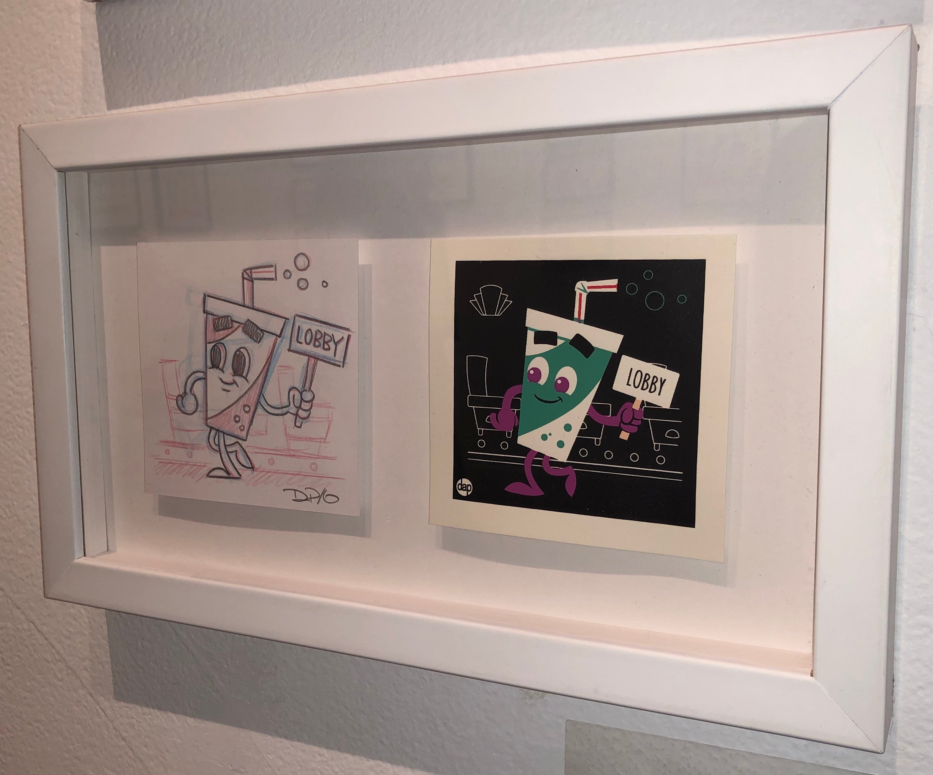 Dave Perillo - "Soda Pop Original Sketch & Print" - Spoke Art