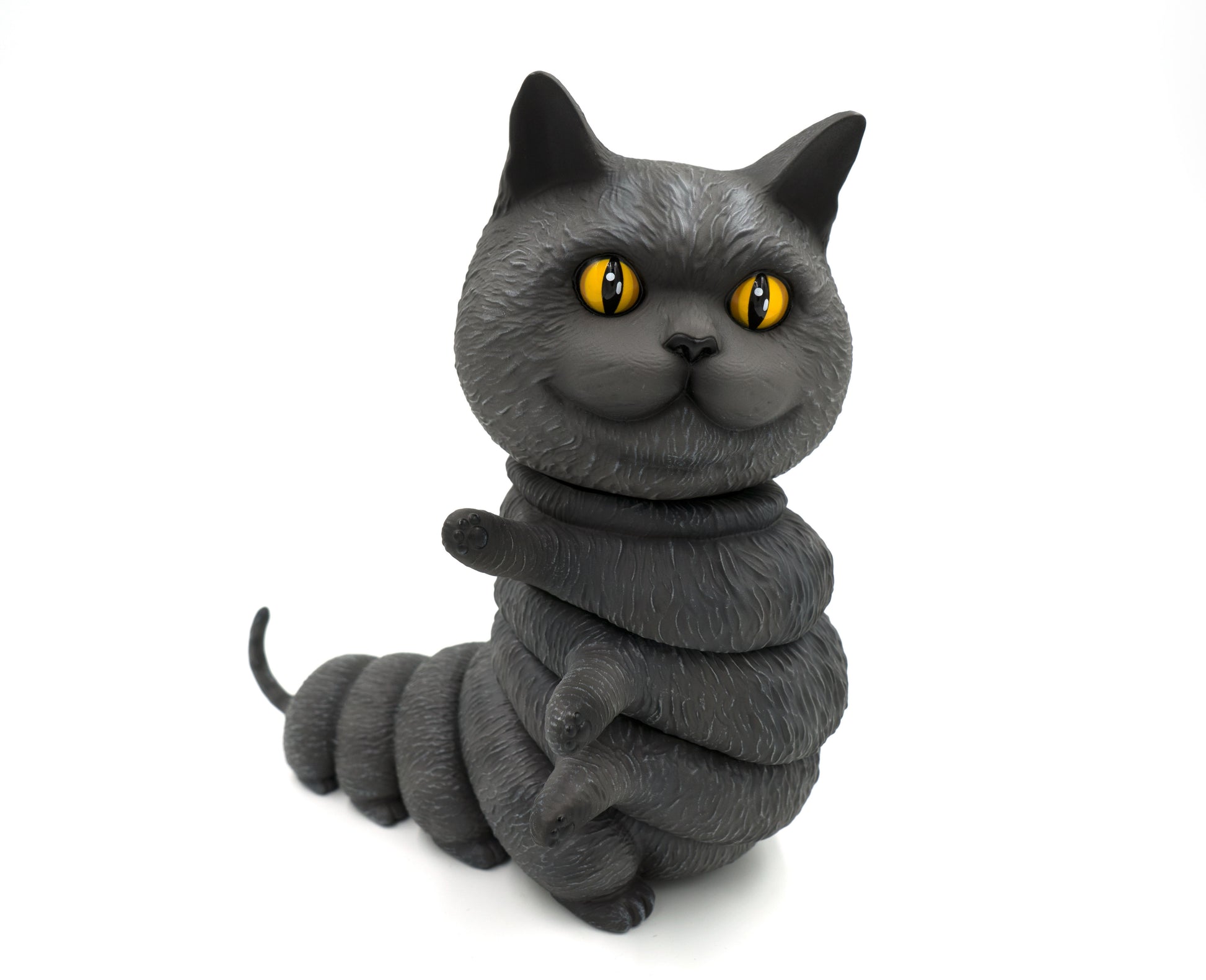 Casey Weldon - Chartreux Kittypillar - Spoke Art