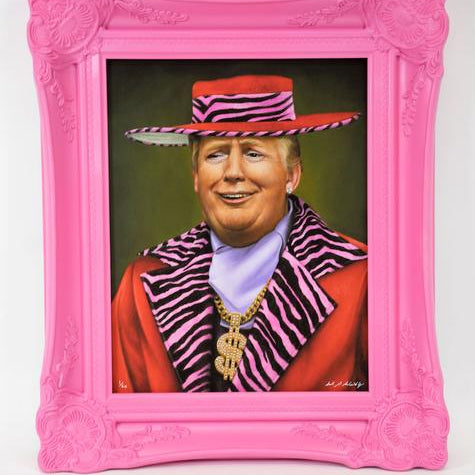 Scott Scheidly - "Pimp Trump" Fine Art Print - Spoke Art