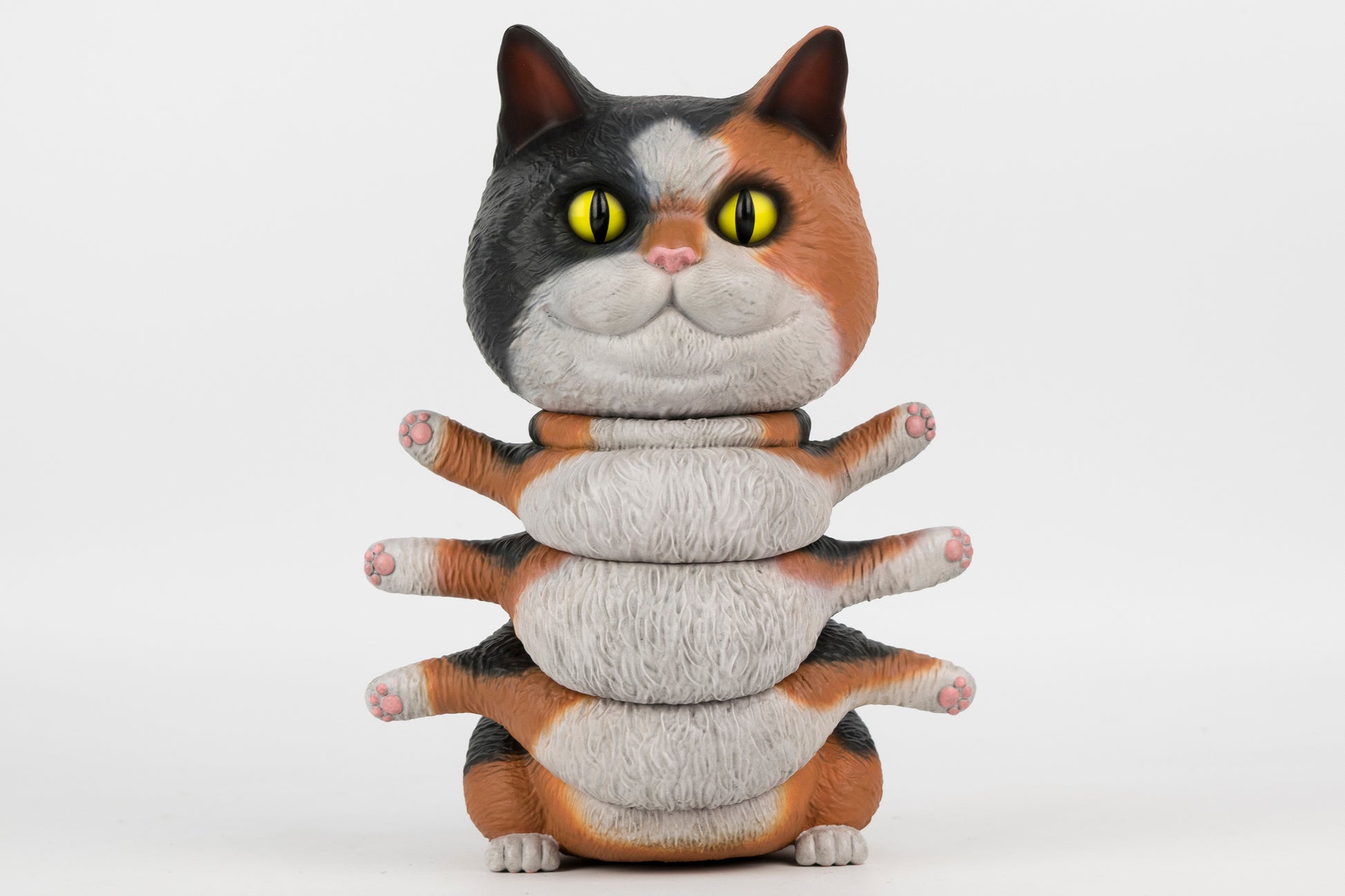Casey Weldon - Calico Kittypillar Vinyl Figure - Spoke Art