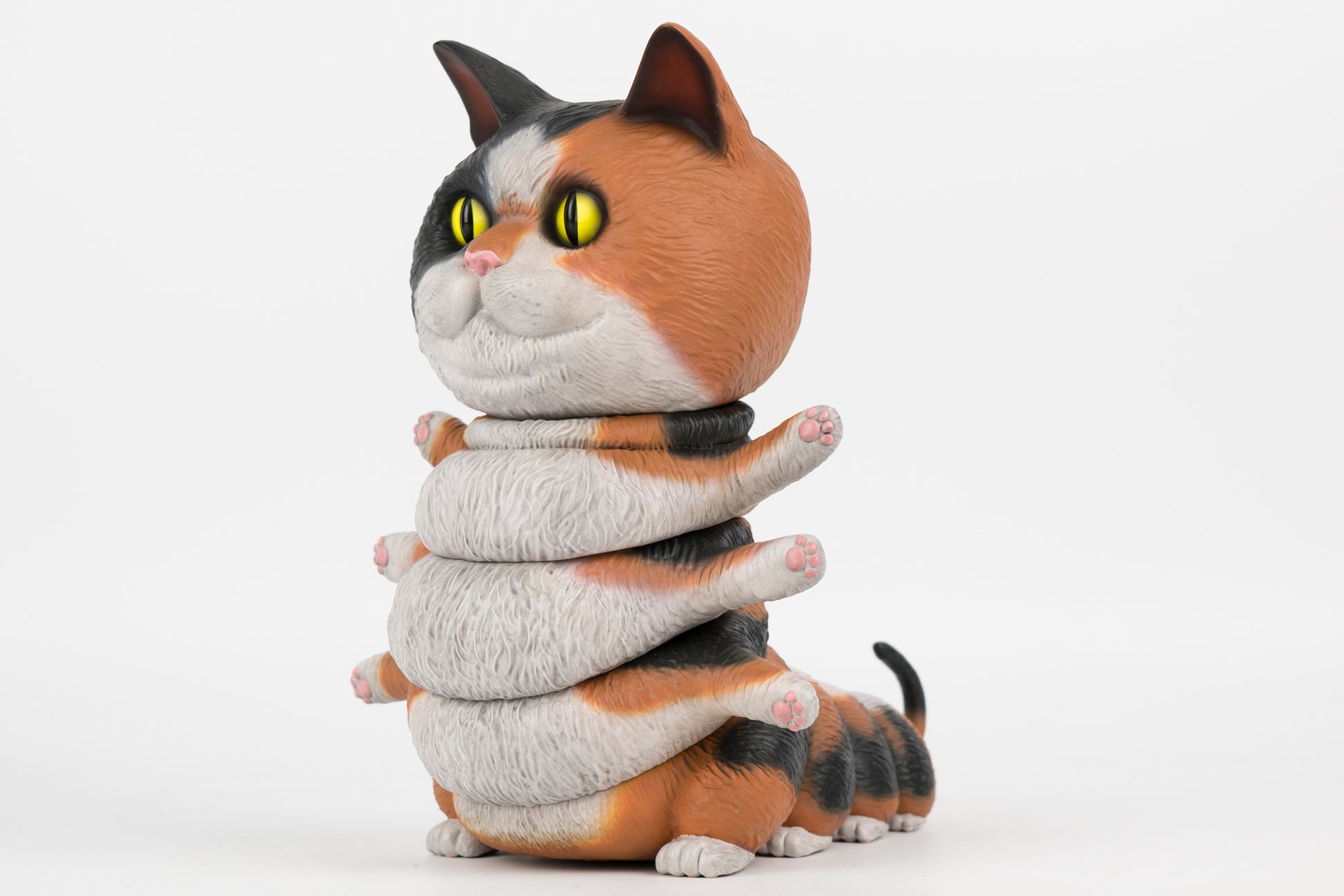 Casey Weldon - Calico Kittypillar Vinyl Figure - Spoke Art