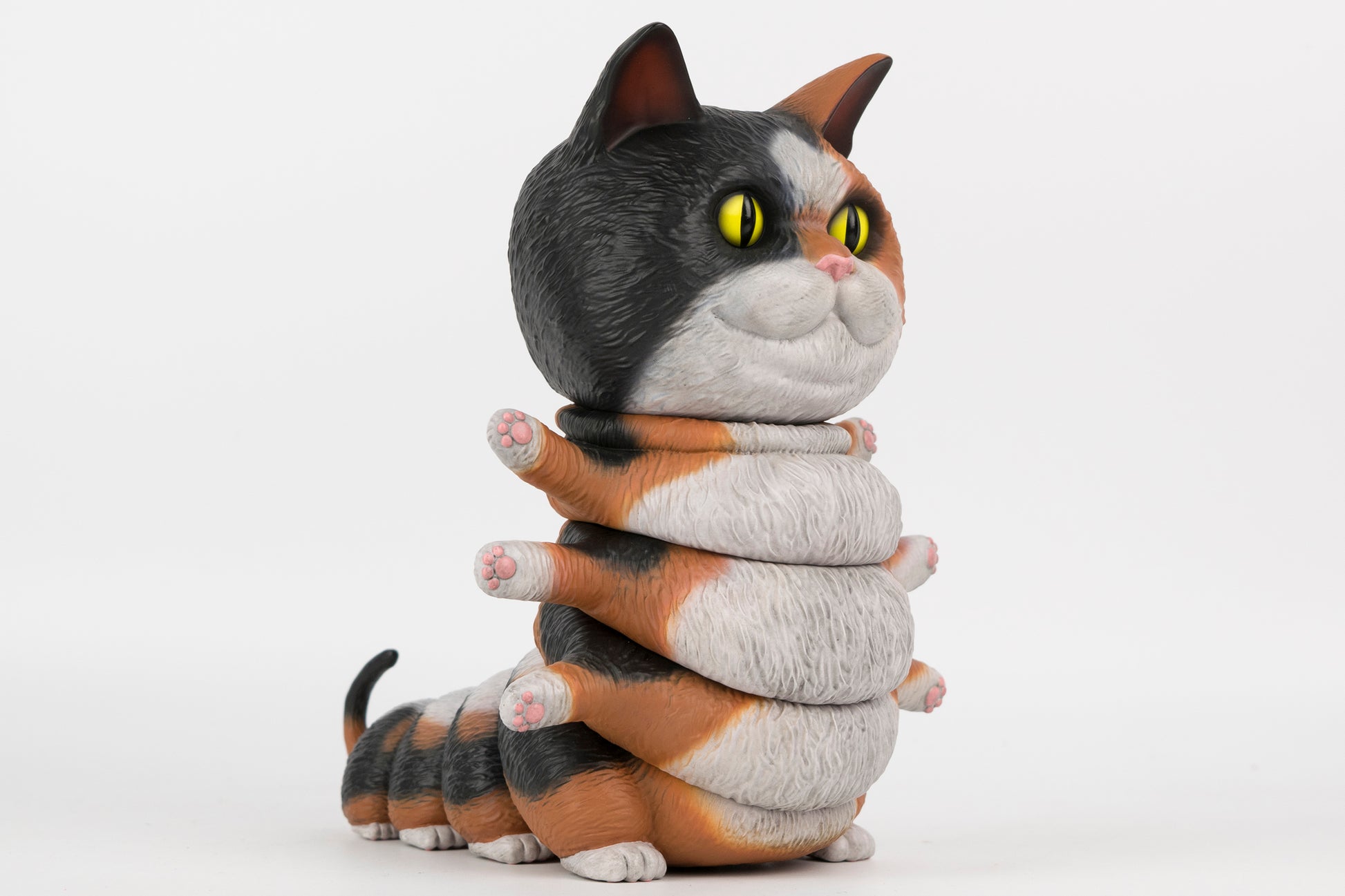 Casey Weldon - Calico Kittypillar Vinyl Figure - Spoke Art