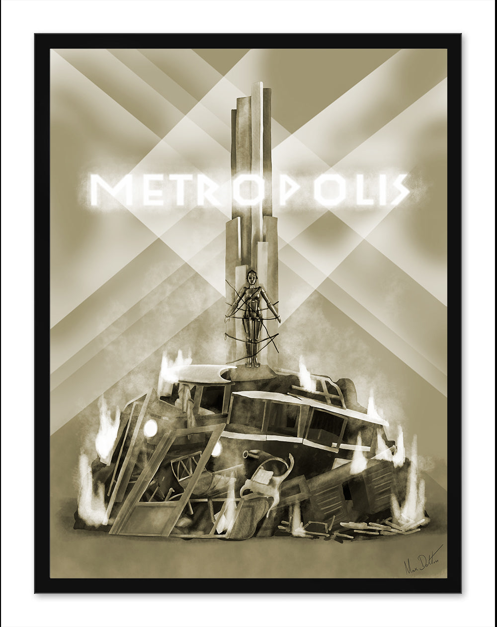 Max Dalton - "Metropolis" - Spoke Art