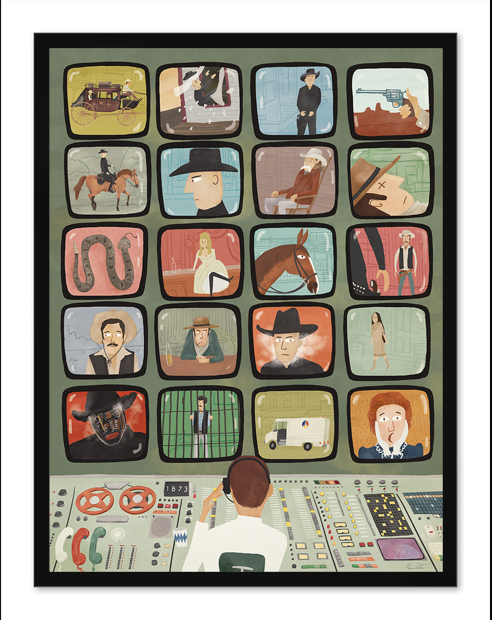 Max Dalton - "Westworld" - Spoke Art