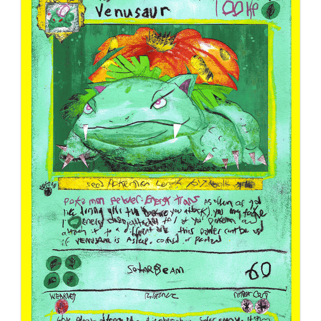 David Heo - "Last But Not Least (Venusaur)" - Spoke Art