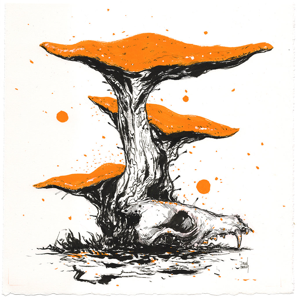 Dawn Carlos "Death Caps" - Spoke Art