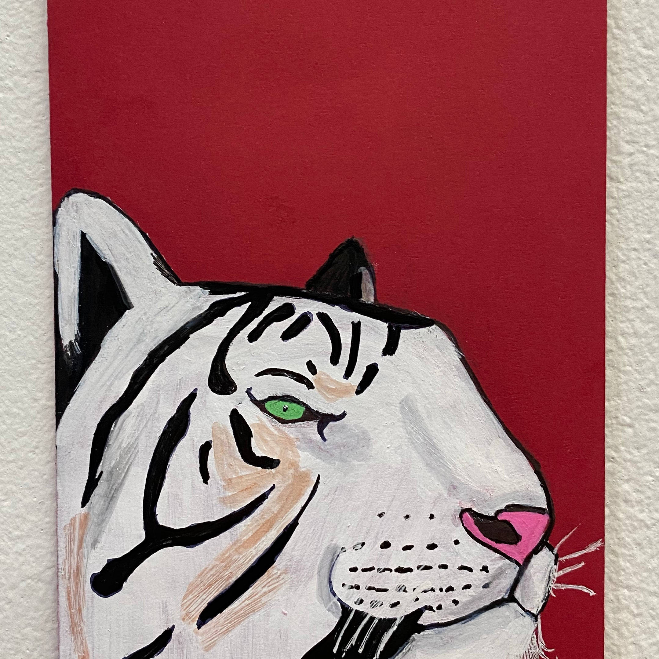Derrick Holloman - "Facing The White Tiger" - Spoke Art