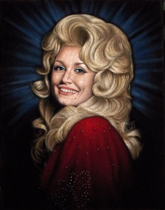 Bruce White - "Dolly Parton" - Spoke Art