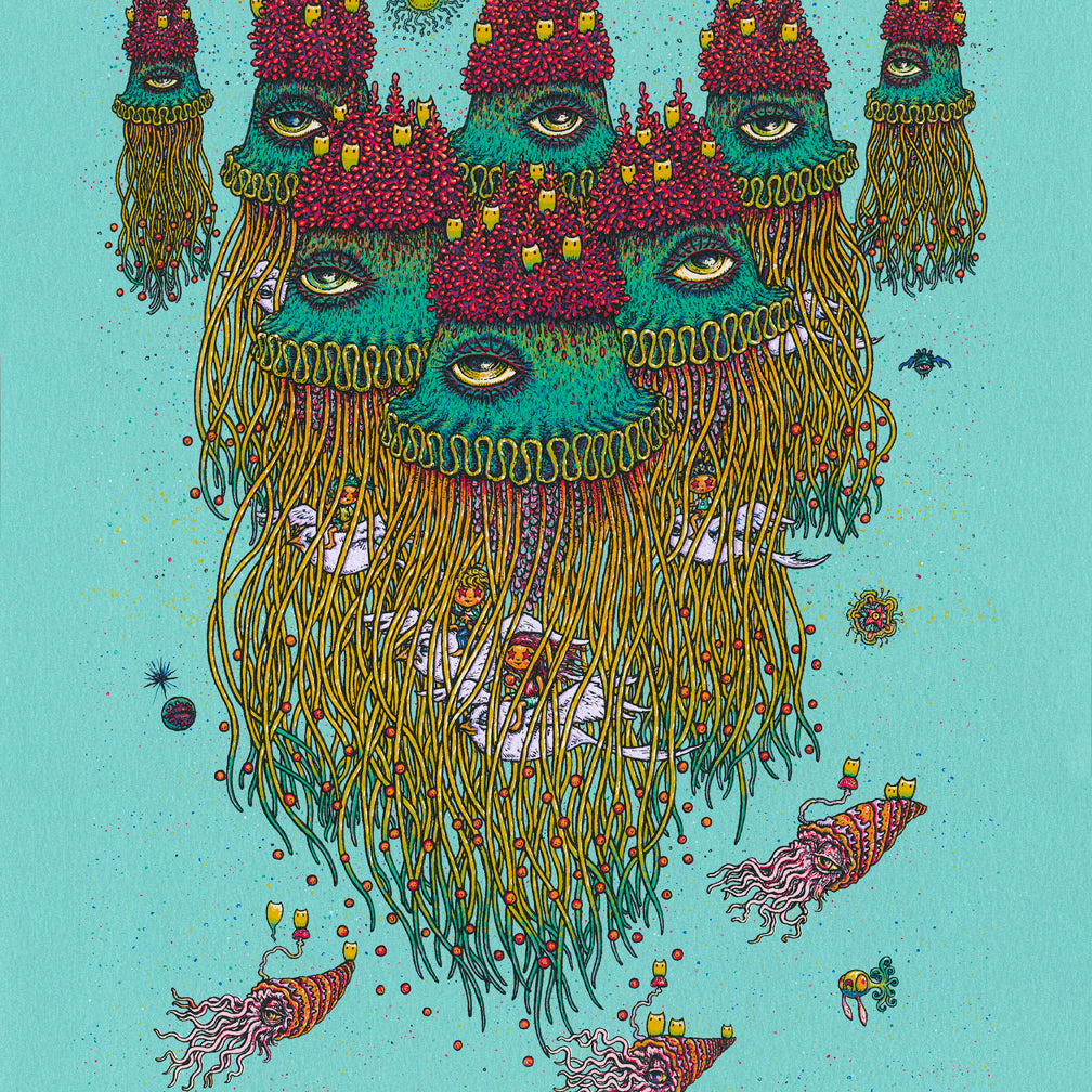 Marq Spusta - "Drift Out (Blue Edition)" - Spoke Art