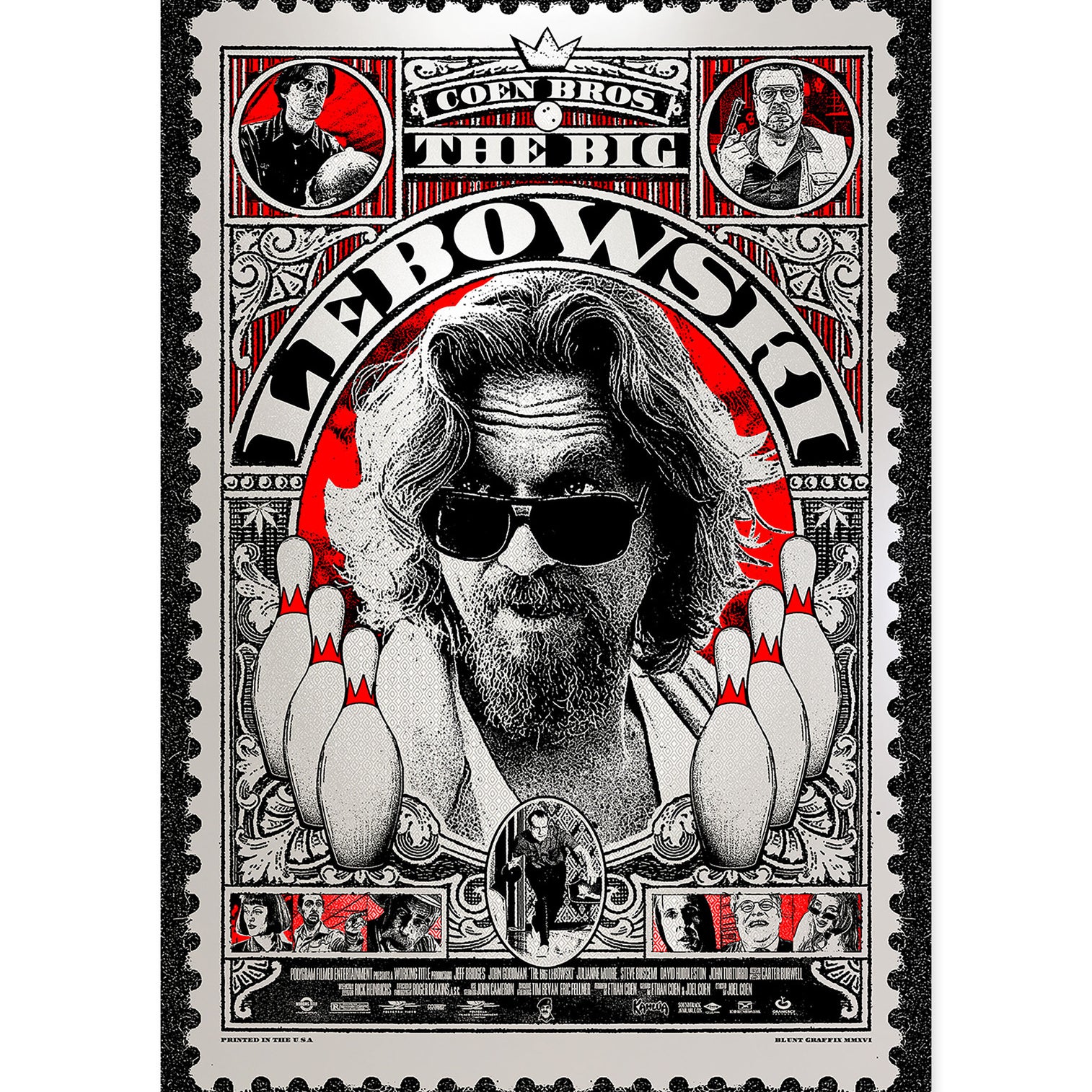 Matt Dye - "The Big Lebowski" - Spoke Art