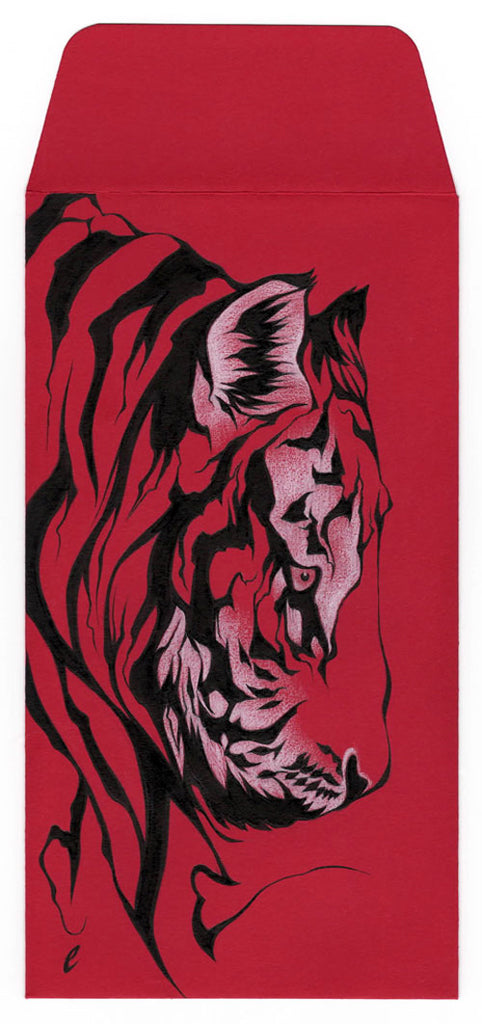 Edward Cao - "Red Envelope - Tiger" - Spoke Art