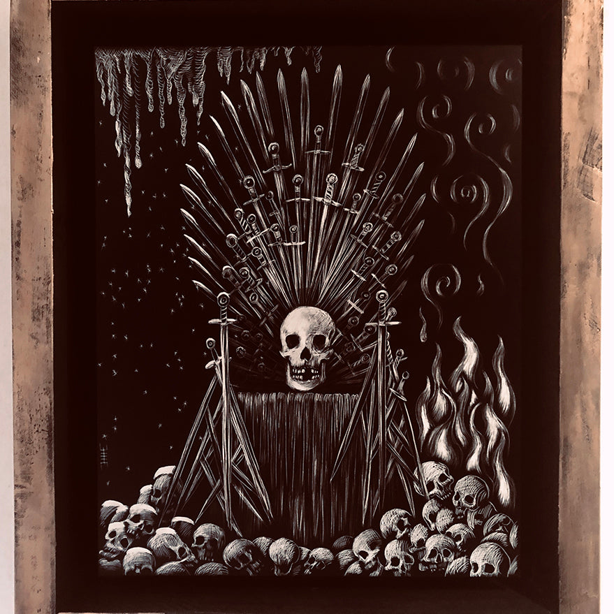 Ellie Rusinova - "Fire and Ice" - Spoke Art