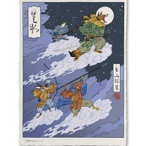 Jed Henry - "Fox Moon" - Spoke Art