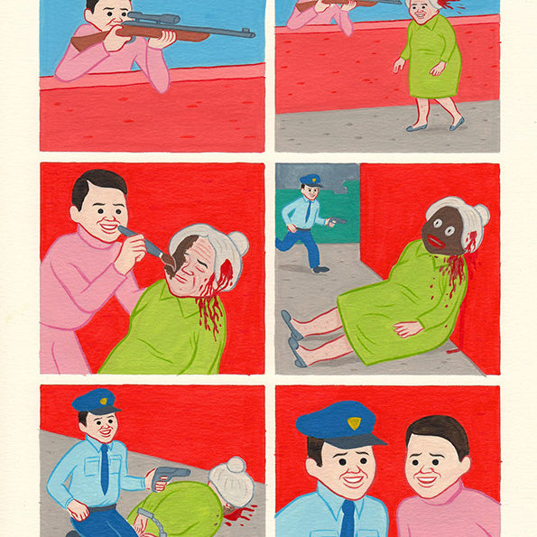 Joan Cornellà - "Gangsta Grandma" - Spoke Art