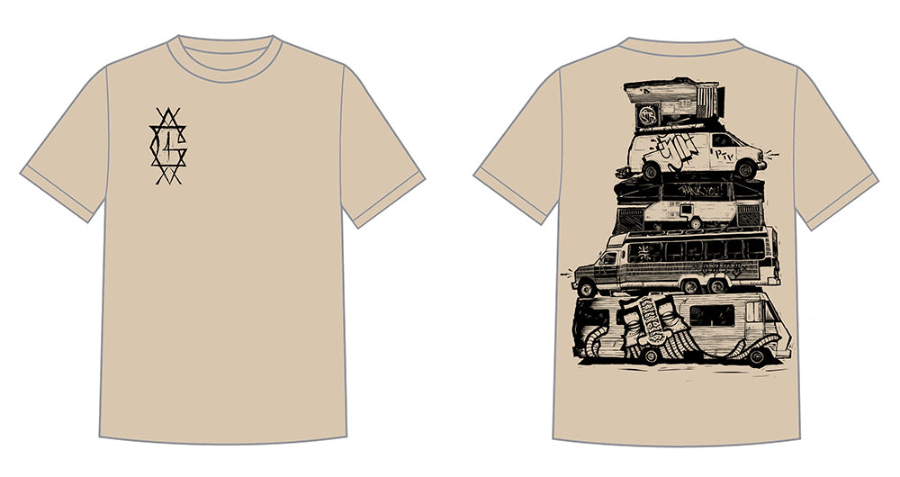 GATS Stacked t-shirt mushroom cars
