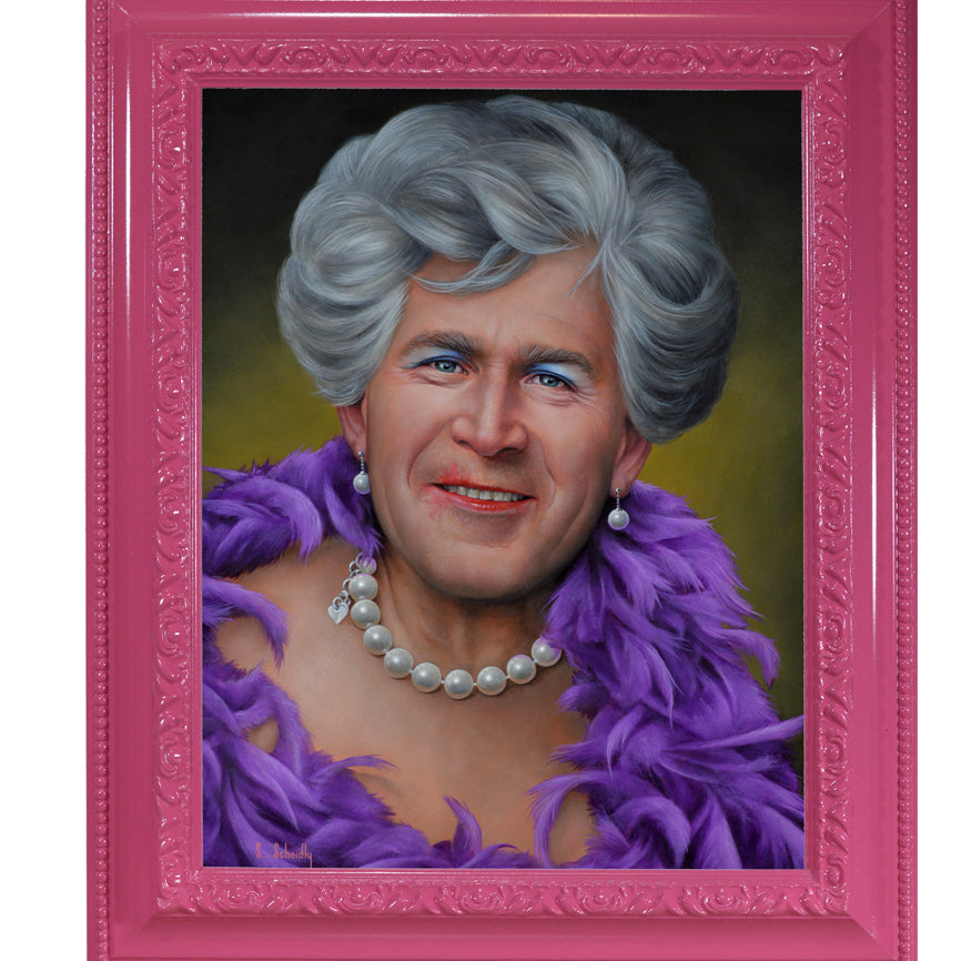 Scott Scheidly - "George W" - Spoke Art
