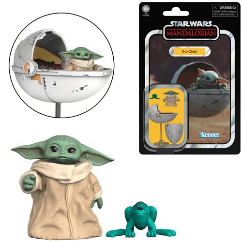 Star Wars The Mandalorian - The Vintage Collection: The Child with Pram Action Figure - Spoke Art