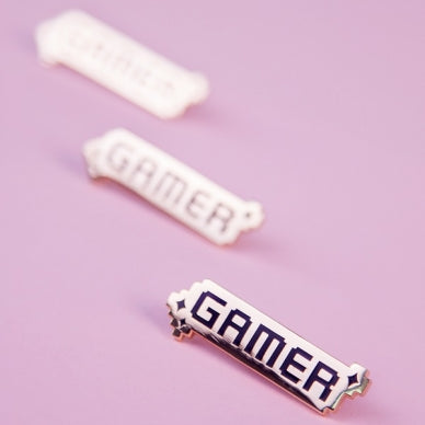 ihasCupquake - "Gamer" Enamel Pin - Spoke Art