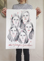 Monica Garwood - "The Virgin Suicides" - hand embellished print - Spoke Art