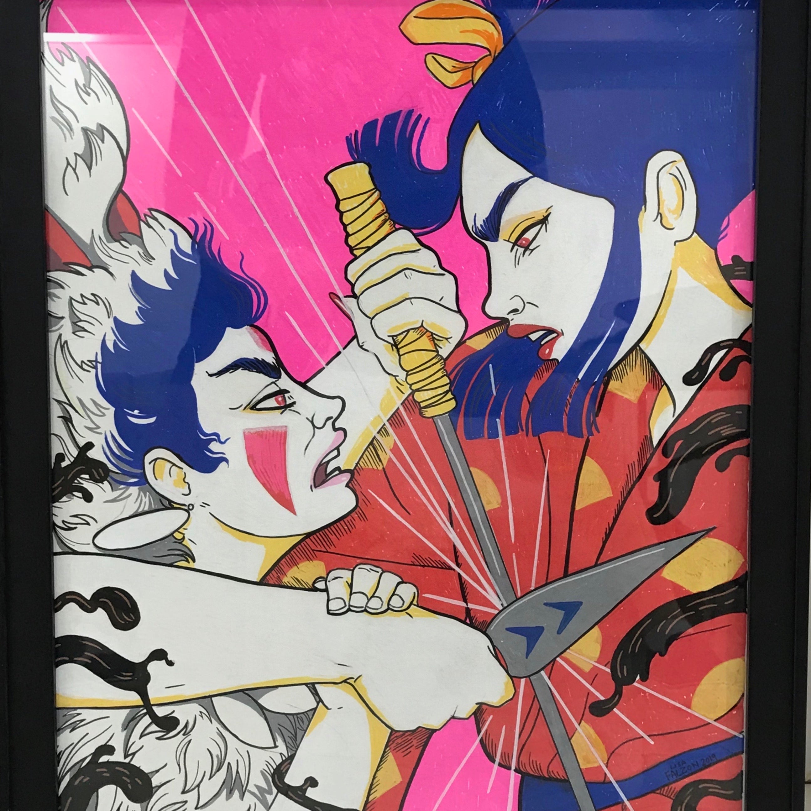 Lisa Falzon - "There's A Demon Inside Both of You" - Spoke Art